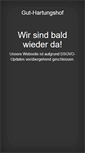 Mobile Screenshot of gut-hartungshof.de